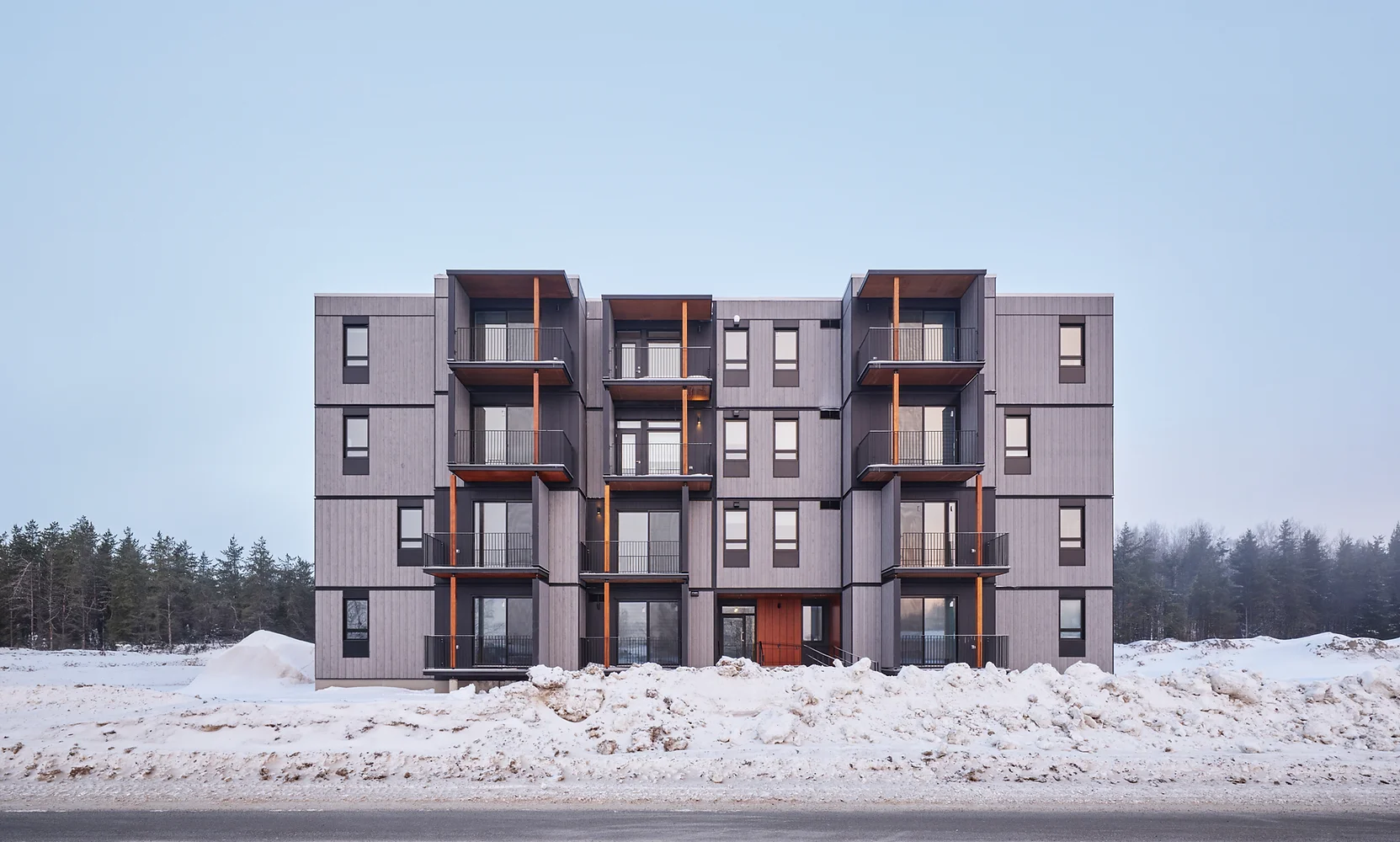 Une première au Québec : Construction modulaire CLT fabriquée en usine