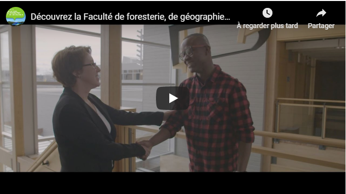 Nouvelles formations en foresterie à l’Université Laval