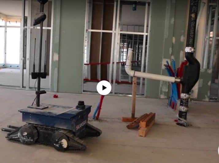 AI Autonomous Robots Monitor Construction Progress