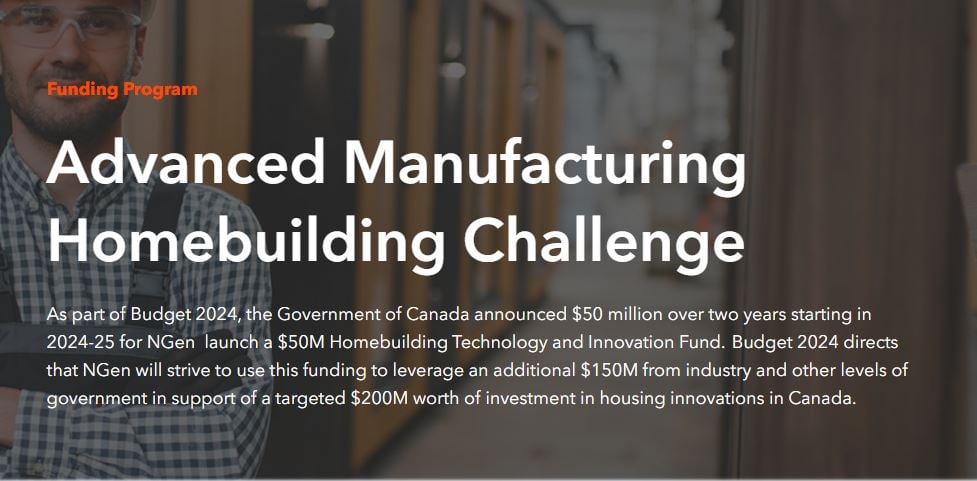 Advanced Manufacturing Homebuilding Challenge