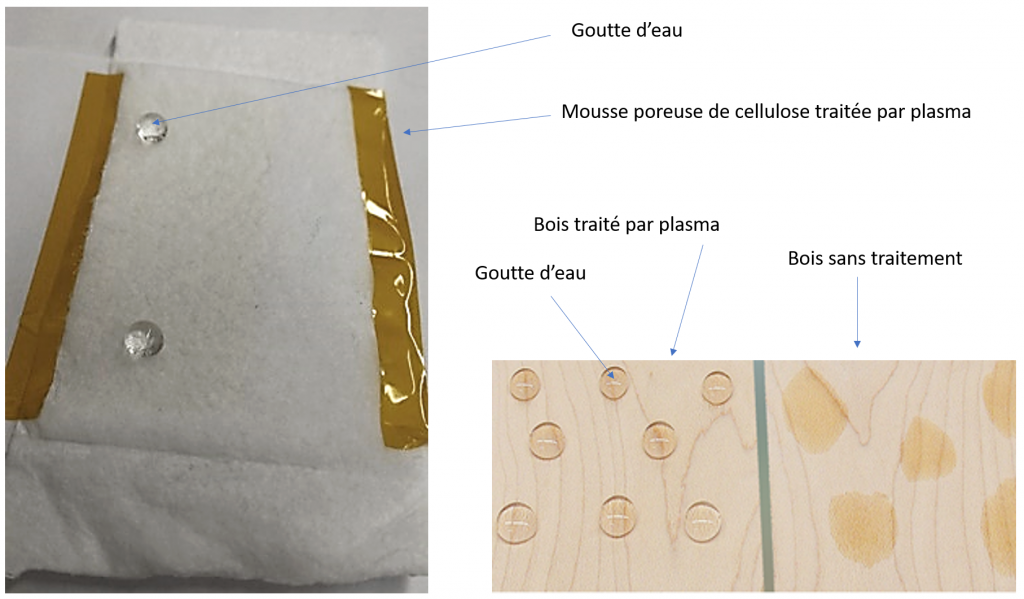 Améliorer les propriétés du bois grâce au plasma