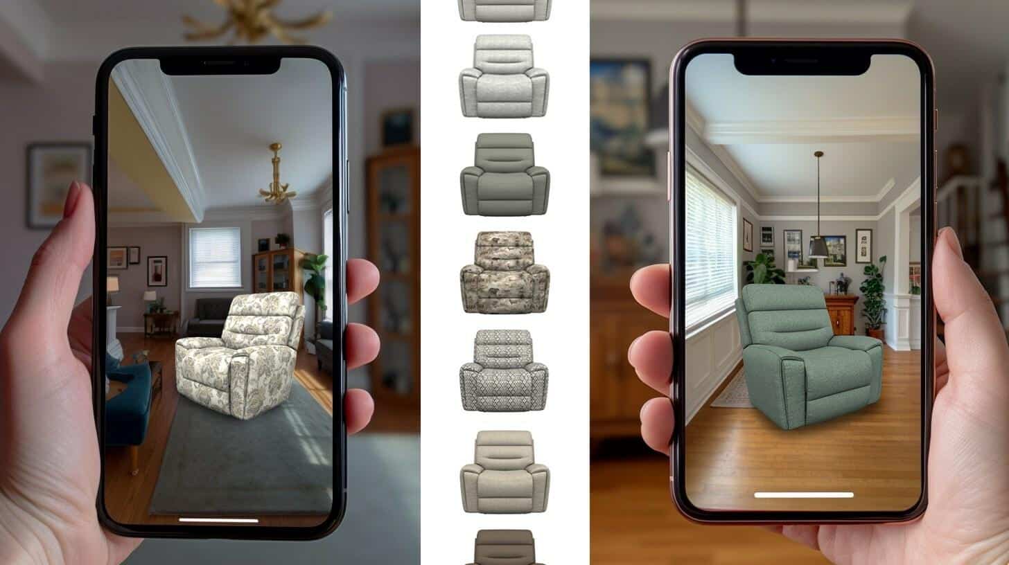 La-Z-Boy Uses Augmented Reality On Its Website